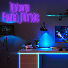 Allball neon sign perfect for Halloween party setups and themed events