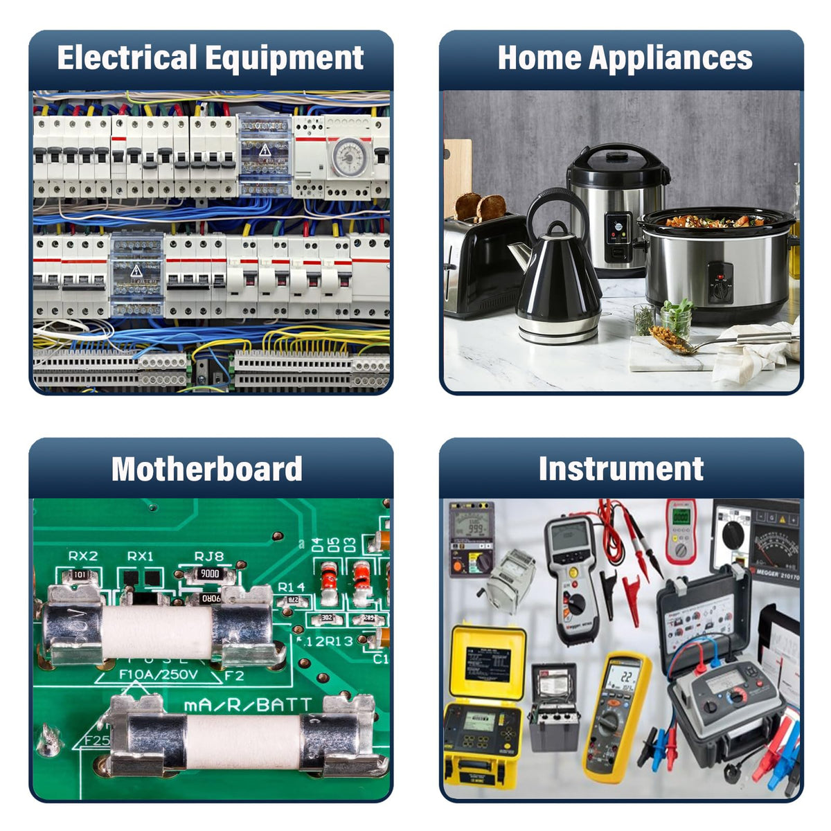 ALLECIN fuse kit packaging emphasizes easy storage and quick selection.