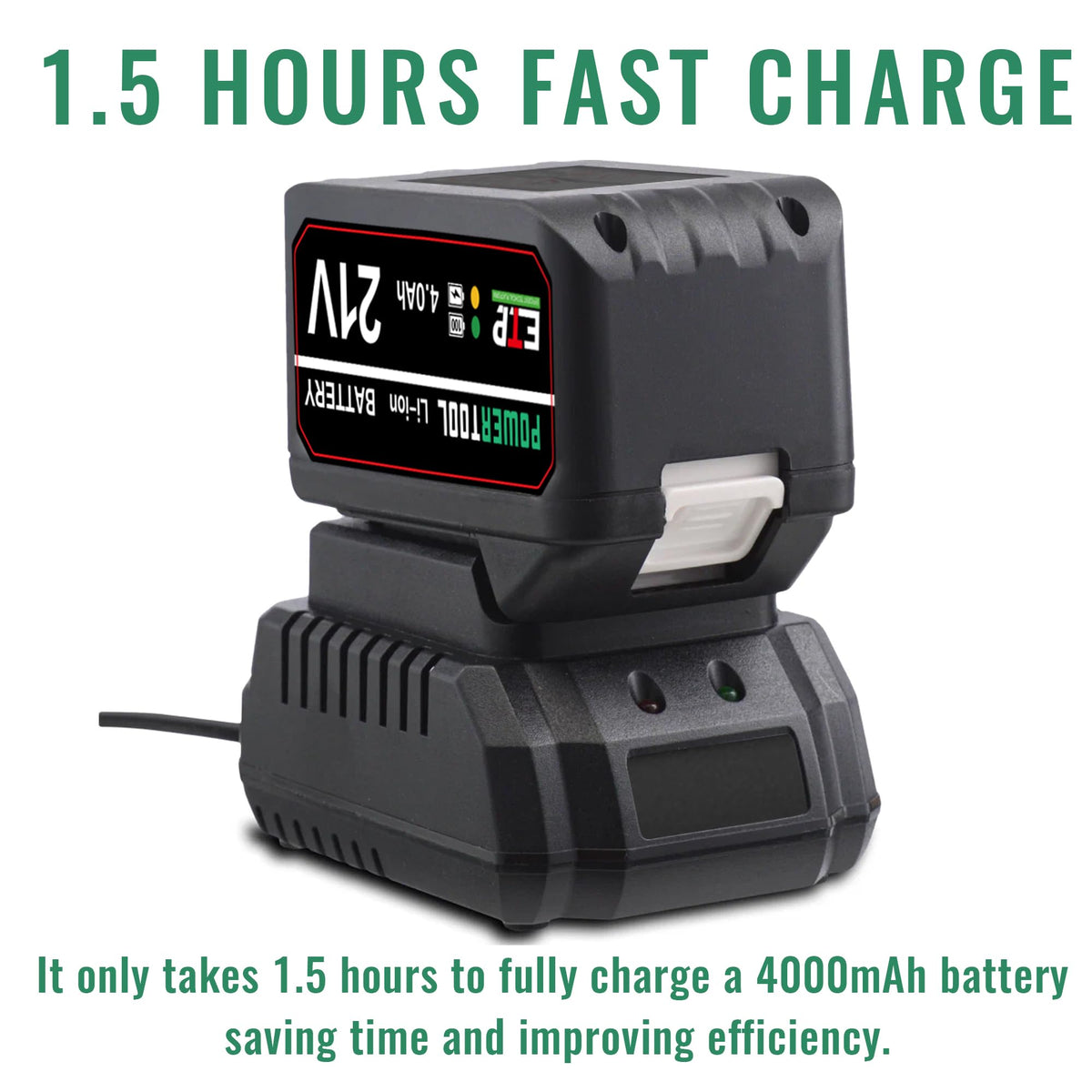 ALLEN ADMONDS 21V charger compatibility with major brands expands tool options.