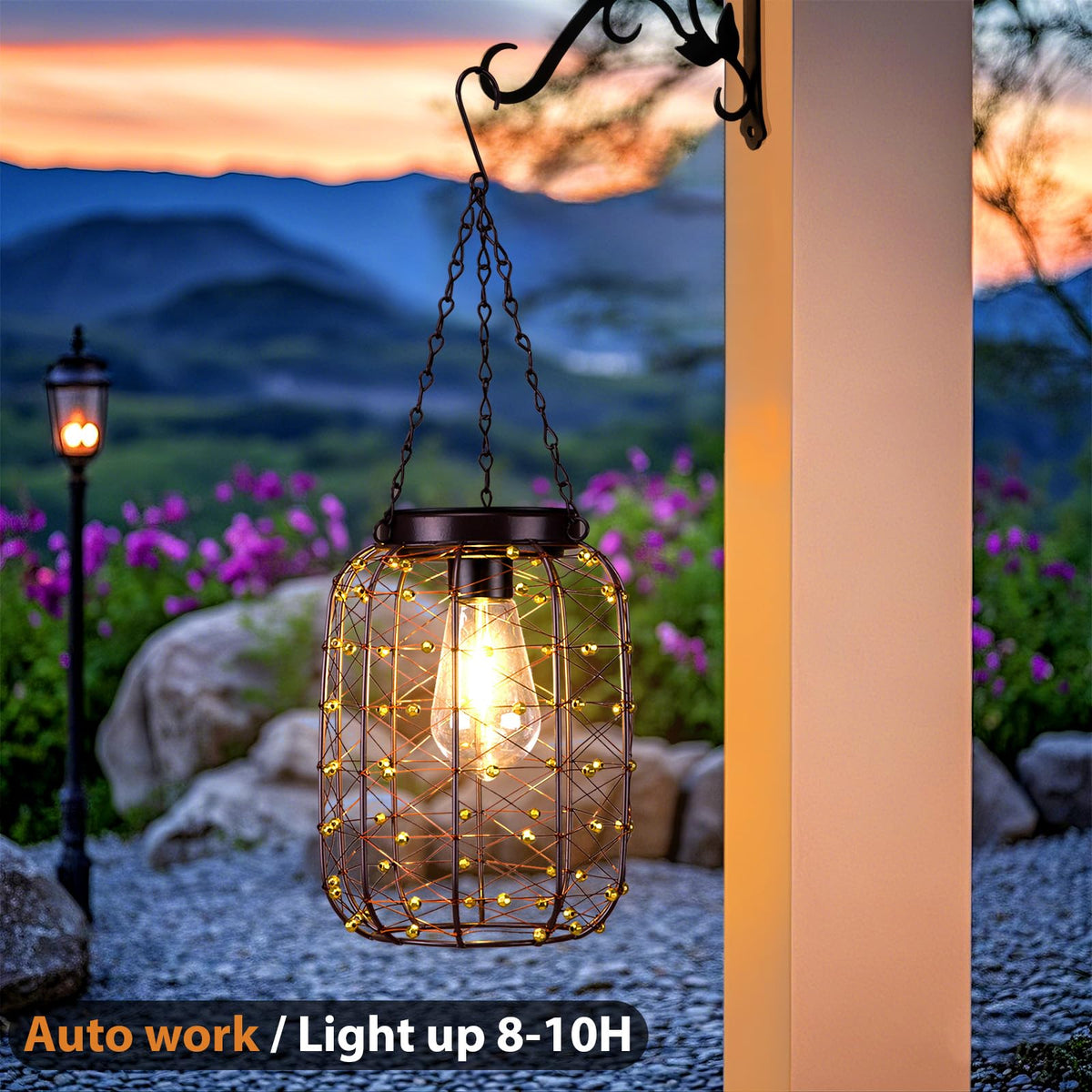 All Fortune IP65 outdoor lantern resists rain and snow while delivering reliable light