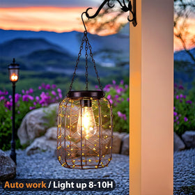 All Fortune IP65 outdoor lantern resists rain and snow while delivering reliable light