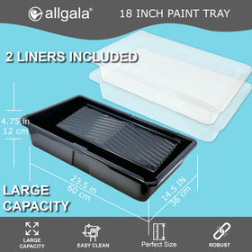 Allgala 4ft extension pole adds reach to ceilings and high walls.