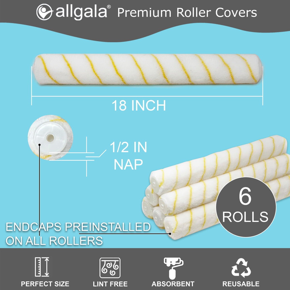 Allgala 10+1 piece set keeps tools organized for quick tasks.