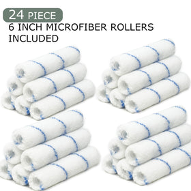 Allgala roller with seamless core and bearings for smooth rolling.