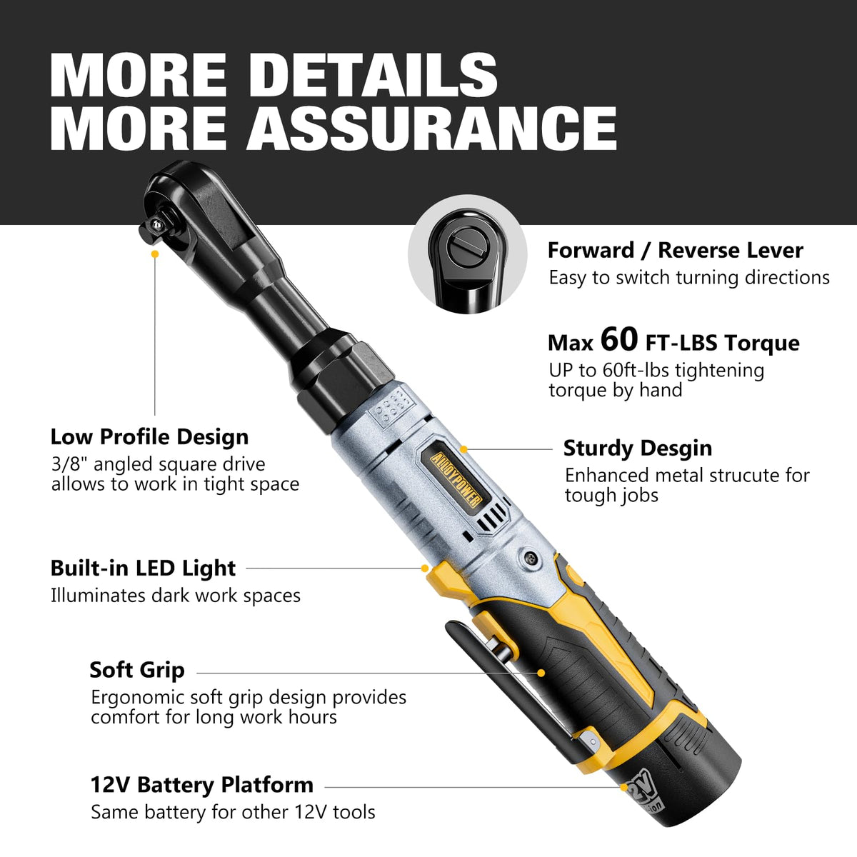 ALLOY POWER compact kit with case and accessories for on-site use