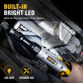 ALLOY POWER six-socket set included for versatile fastening