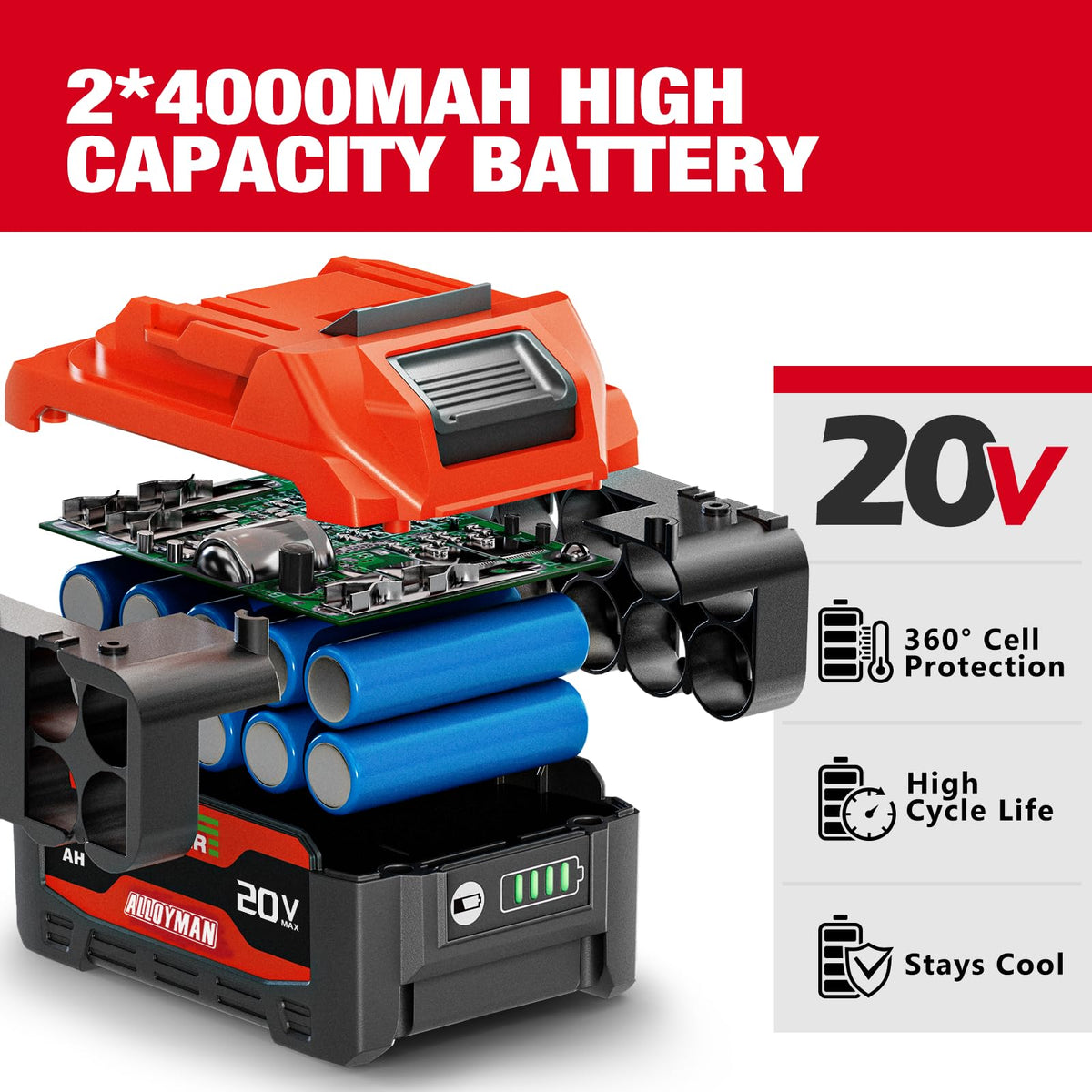 Includes sockets 17mm, 19mm, and 21mm for versatility