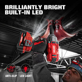 Alloyman 4000mAh battery powering long shifts