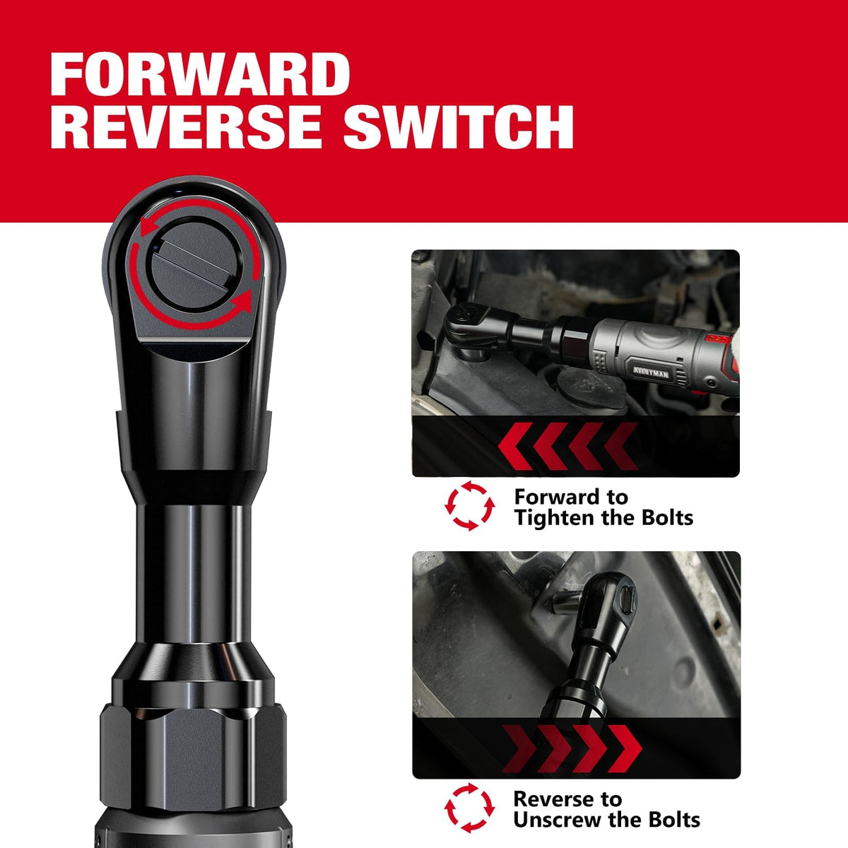 Alloyman drive adapters 1/4 and 1/2 inch included