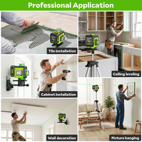 Carrying bag included with Alloyman laser level for easy transport