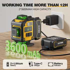 Alloyman laser level remote control for convenient adjustments