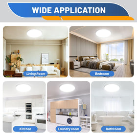 Allsmartlife bedroom scene featuring glare-free, comfortable reading light.