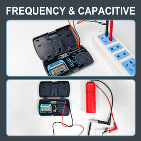Allsun device conducting a continuity test during electronics repair