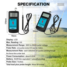 allsun fault finder for fence quickly locates breaks and weak spots