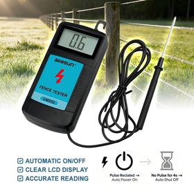 allsun ground probe and hook for testing readings in soil or wire