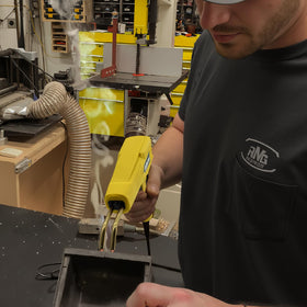 Allturn ergonomic rubber handle supports comfortable, extended use.