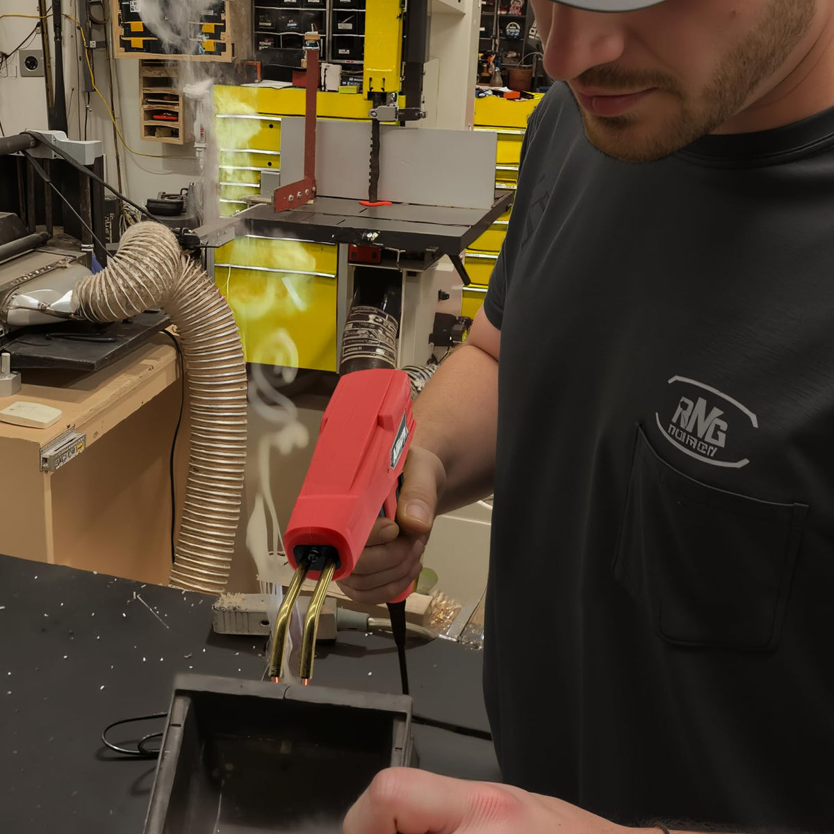 Allturn ergonomic-rubber-handle provides comfortable grip during use.