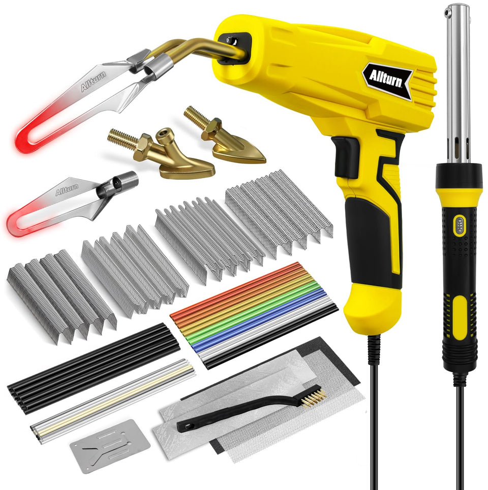 Allturn plastic welder 110V unit with 3-in-1 function for quick repairs.