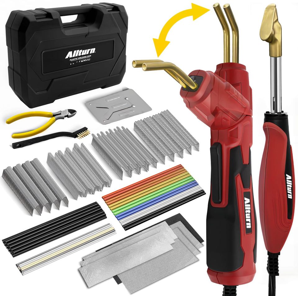 Allturn Plastic Welder 2 in 1 for fast automotive plastic repair.