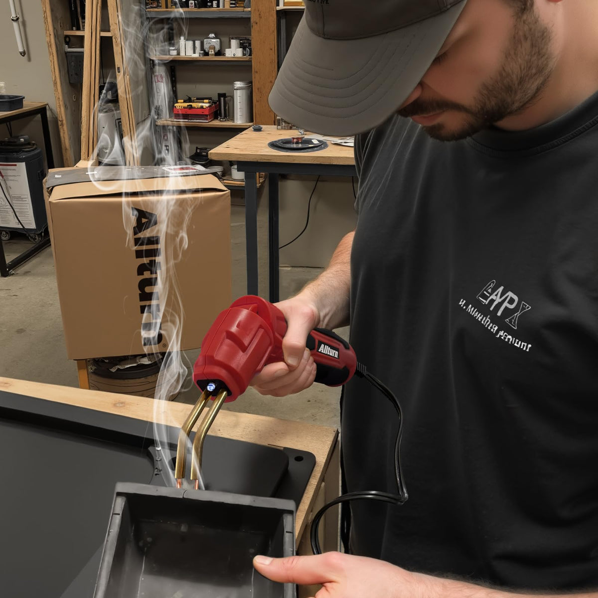 Allturn safety-overheat feature protecting during use in repair tasks.
