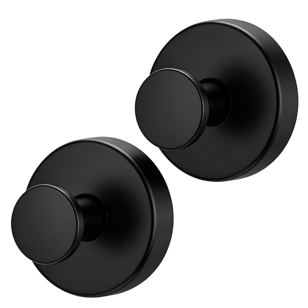 AllVANA suction hook on glass for drill-free towel storage.
