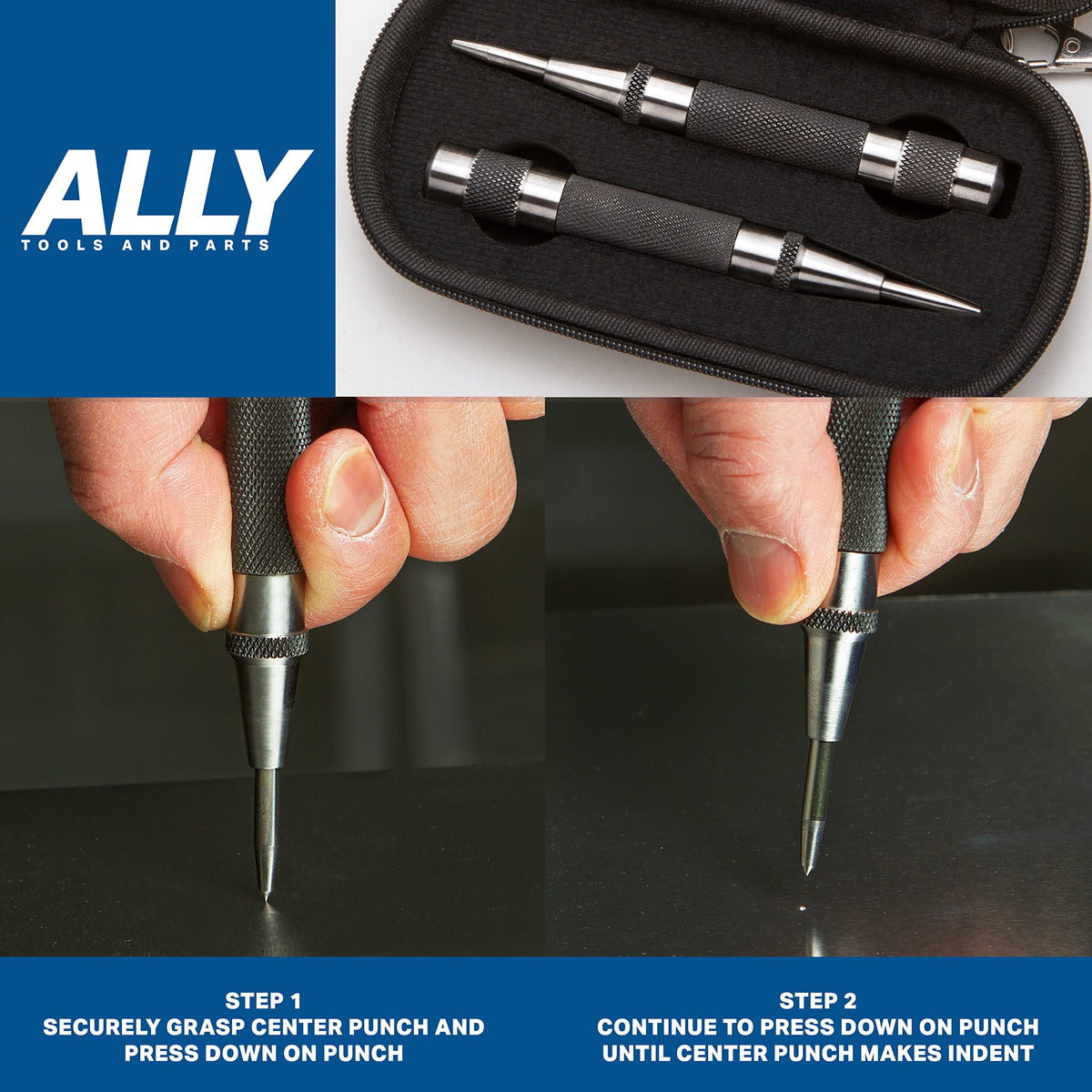 ALLY Tools knurled adjustable cap ensures comfortable grip and depth control