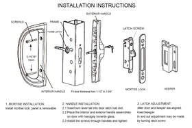 ALLYWASAI installation steps show easy replacement for upgrading doors.