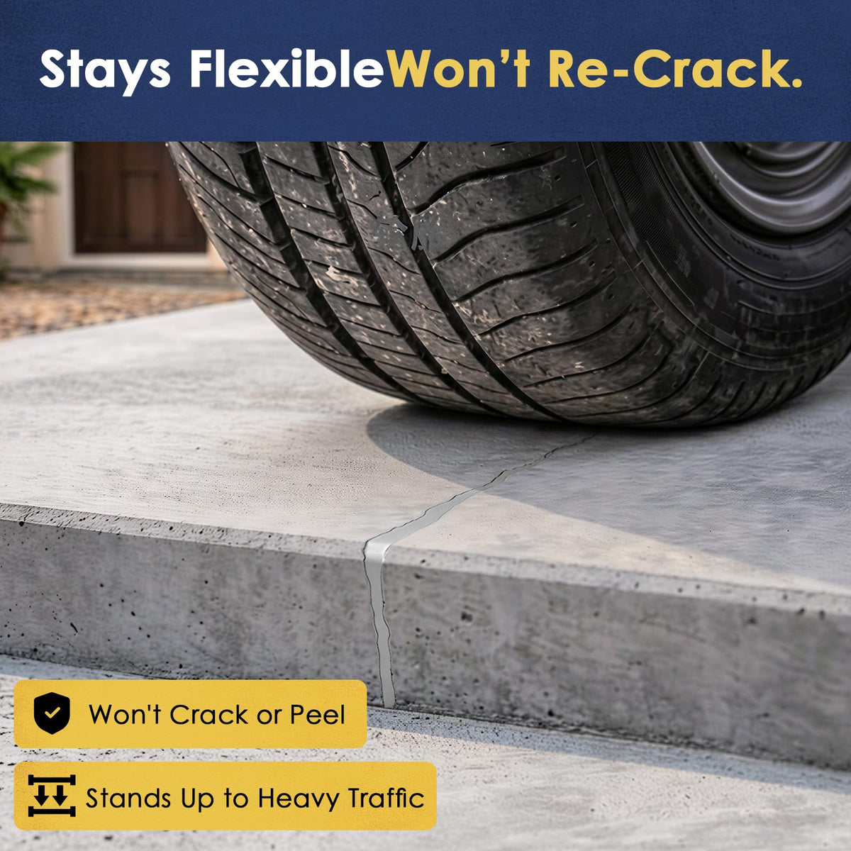 Alofoyo DIY concrete repair on driveway emphasizes user-friendly results