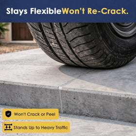 Alofoyo DIY concrete repair on driveway emphasizes user-friendly results