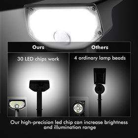 AloftSun landscape lighting enhances pathways and borders with even illumination