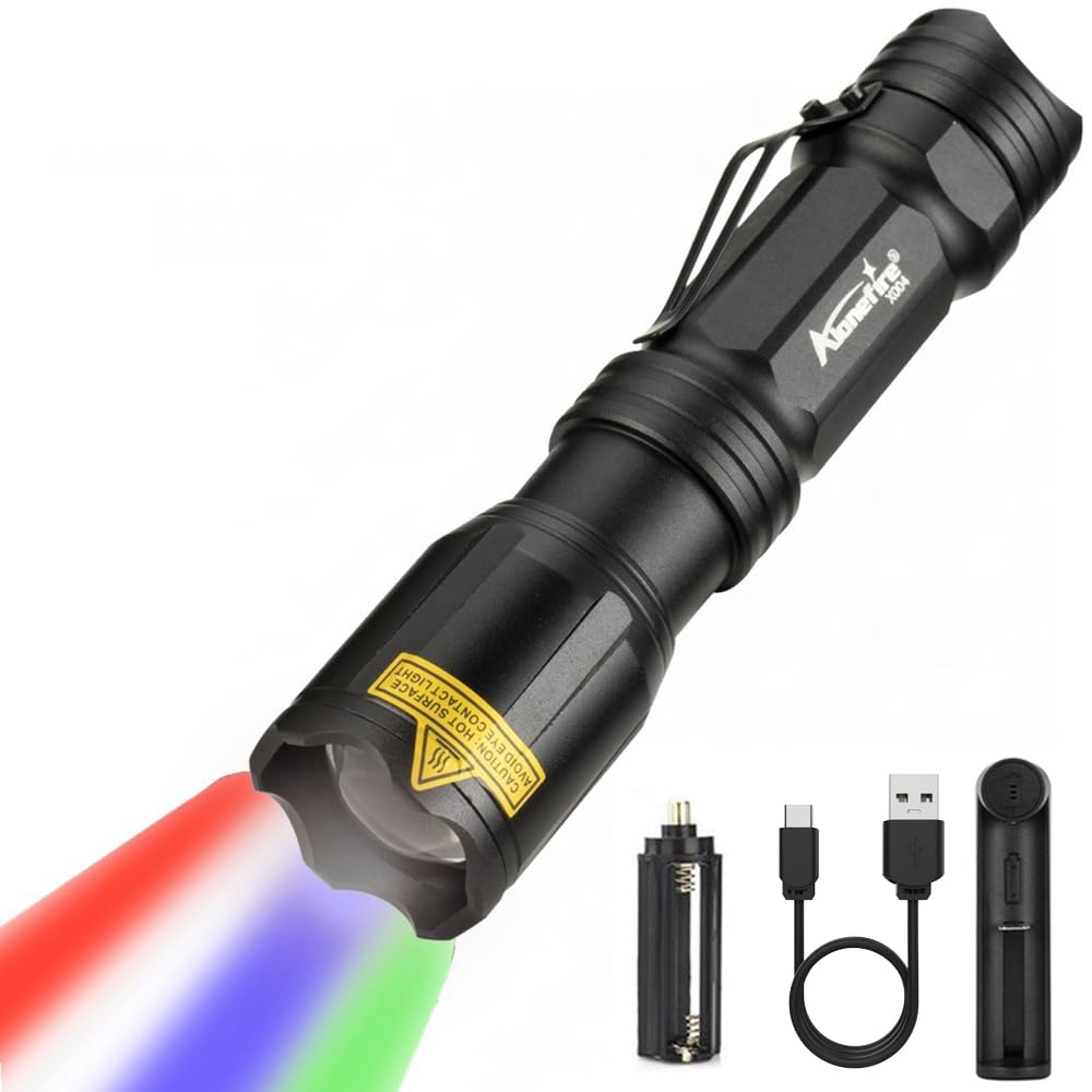 ALONEFIRE X004 white light for daily tasks and navigation.