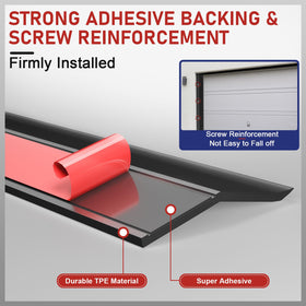 alophoty dust barrier garage highlights reduced dust entry for cleaner spaces