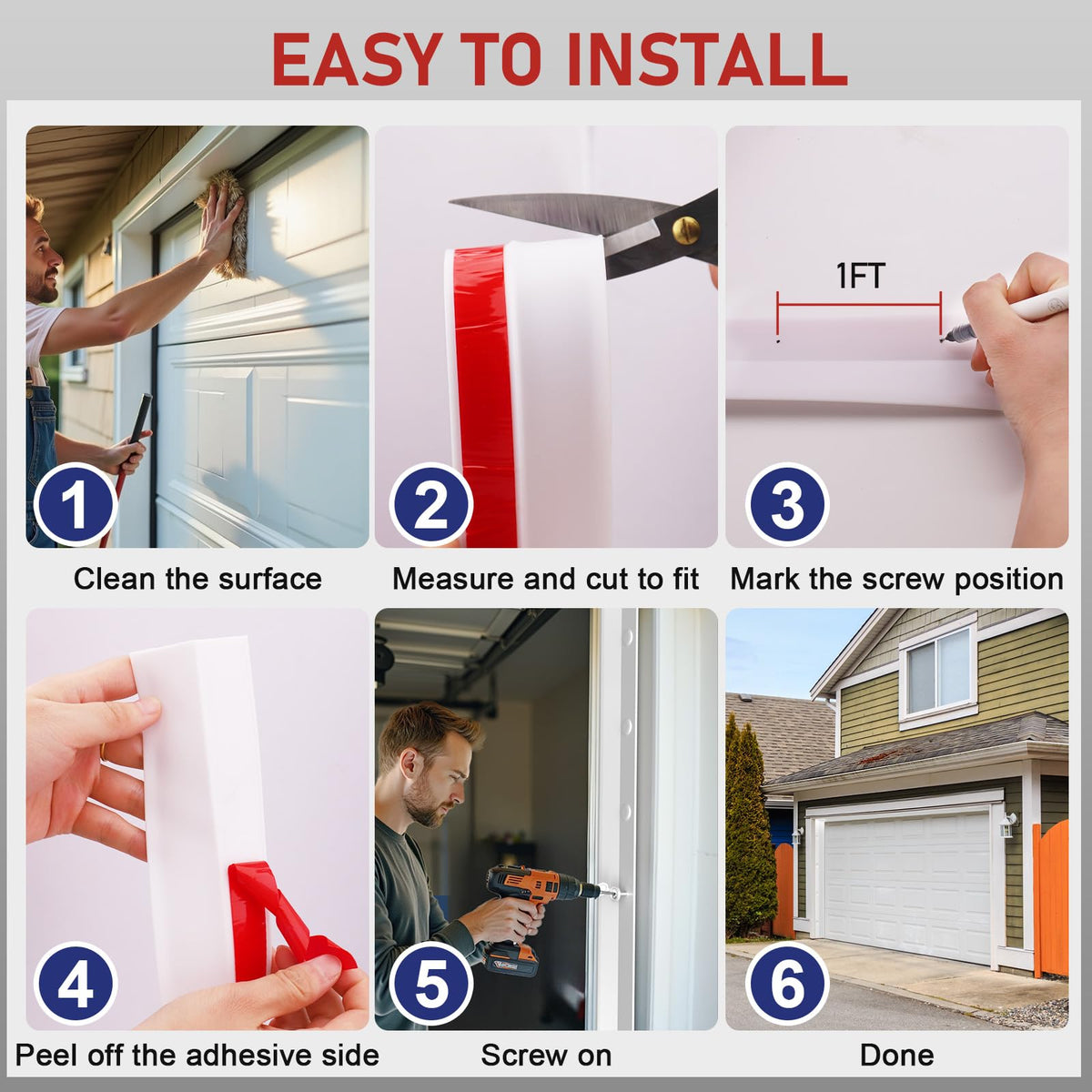 Alophoty nails support secure reinforcement during seal installation.