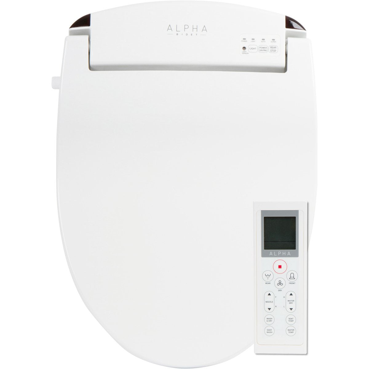 ALPHA BIDET JX2 elongated seat with sleek, compact design