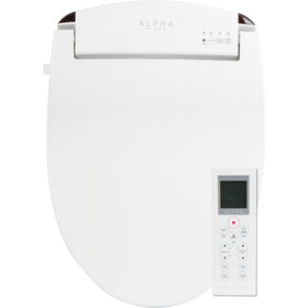 ALPHA BIDET JX2 round white seat for daily comfort and style.