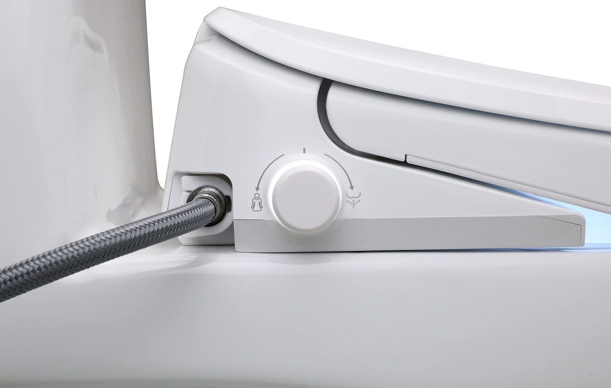 ALPHA BIDET UX Pearl photocatalyst deodorizer keeps the bowl fresh