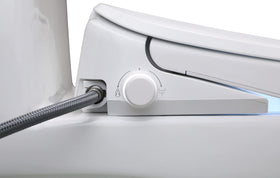 ALPHA BIDET UX Pearl photocatalyst deodorizer keeps the bowl fresh