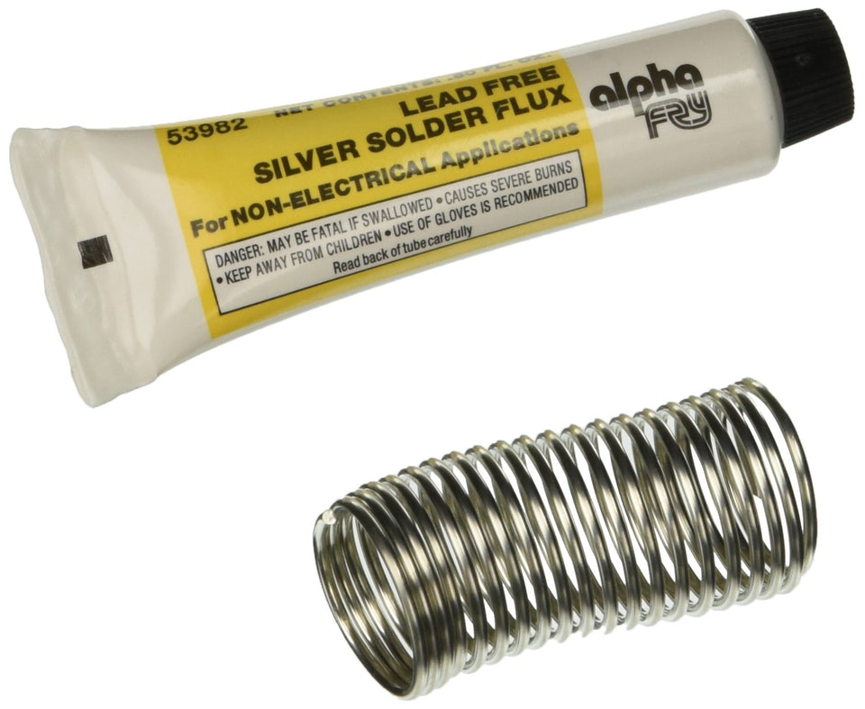 Alpha Fry 53982 lead-free solder kit for jewelry repairs and metalwork