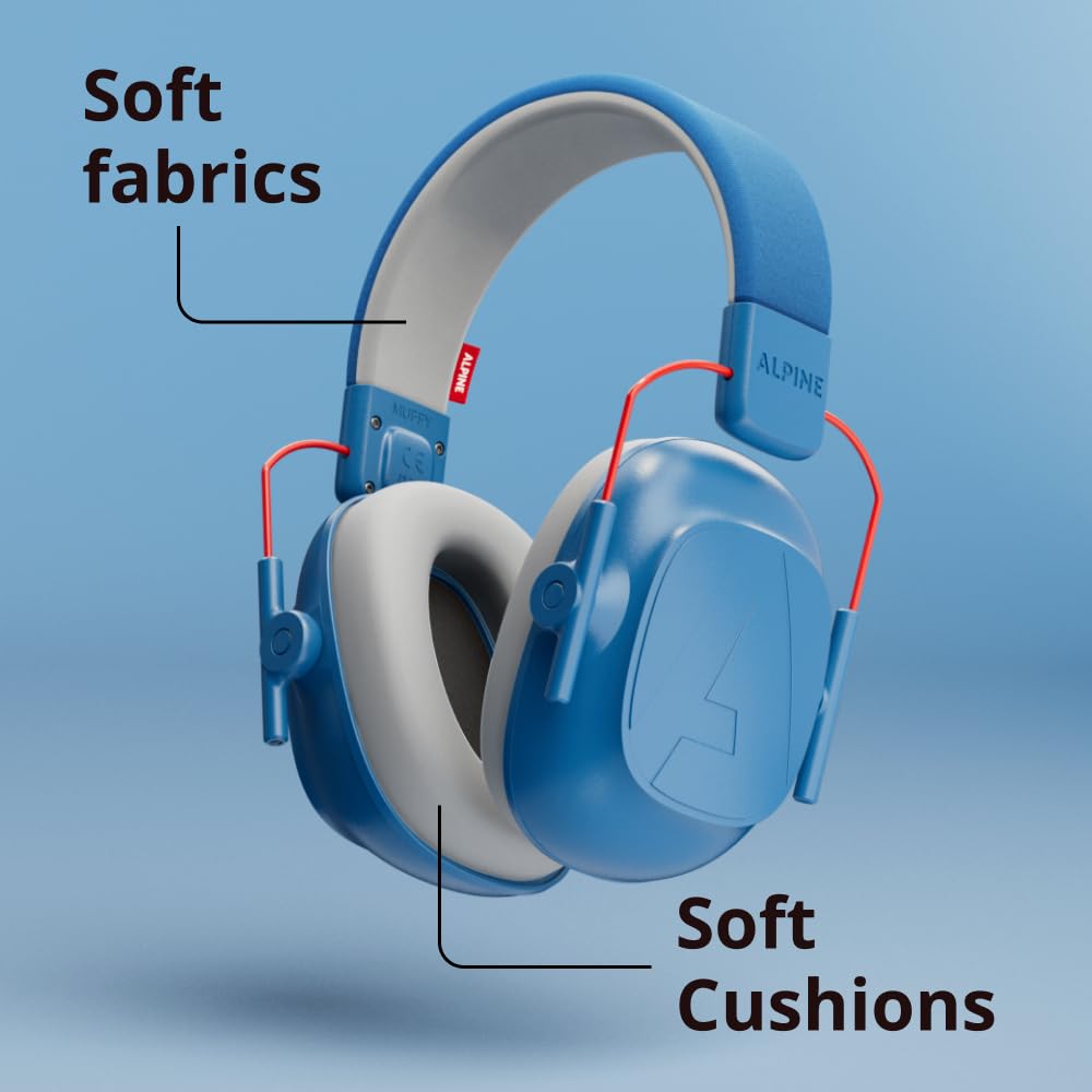 Alpine Muffy Kids soft materials provide comfort and easy cleaning.