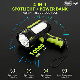 AlpsWolf IP68 waterproof spotlight built for rain and snow