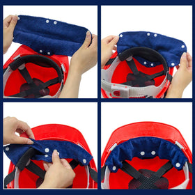 Alpurple reusable sweat pads shown for easy washing and long-term use.