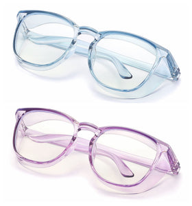Alsenor safety glasses with anti-fog coating for fog-free viewing during workouts.