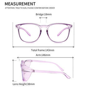 Alsenor polycarbonate lenses offer durable, impact-resistant performance.