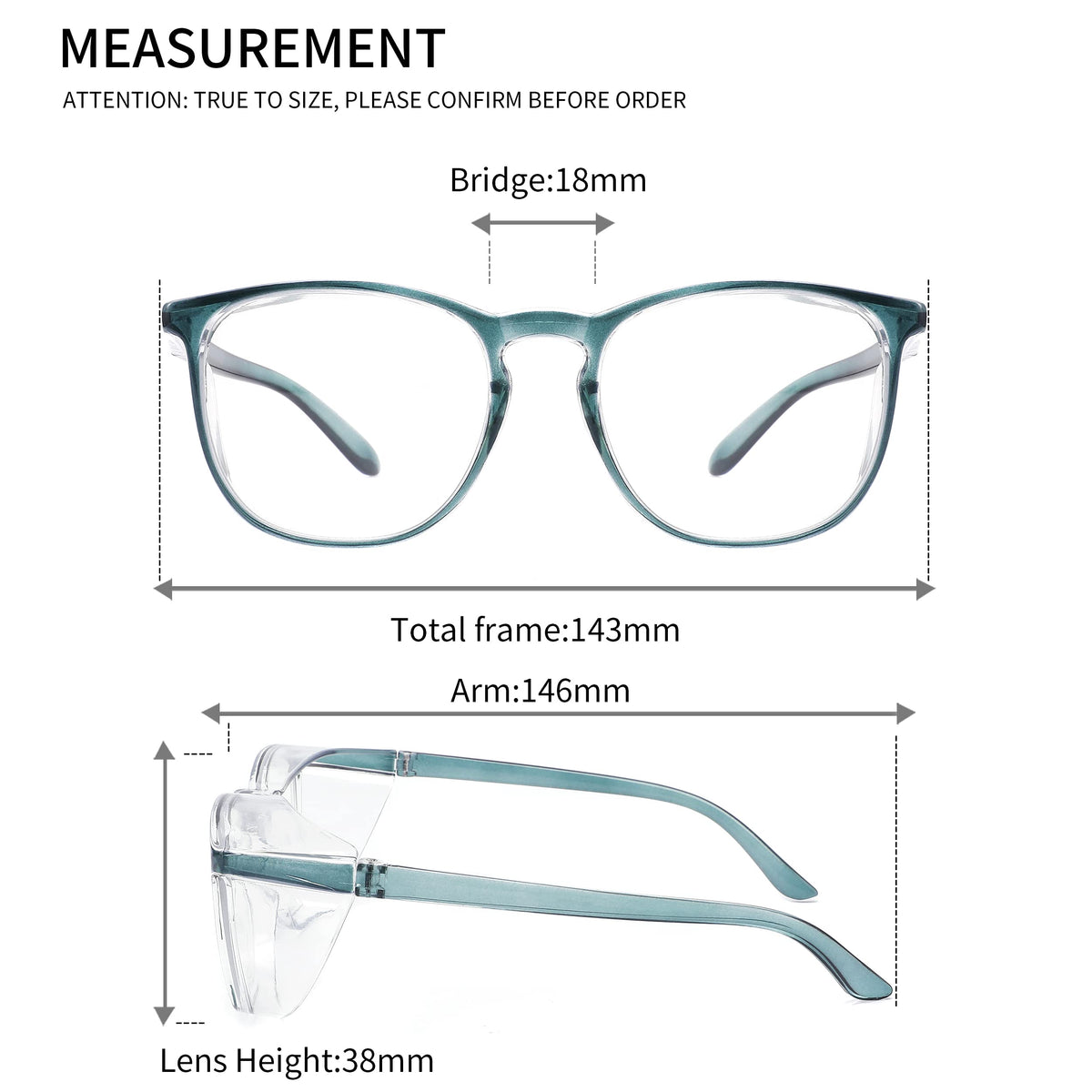 Alsenor safety glasses with polycarbonate lenses deliver clear vision and impact resistance
