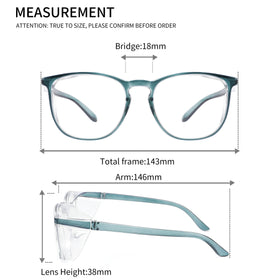 Alsenor safety glasses with polycarbonate lenses deliver clear vision and impact resistance