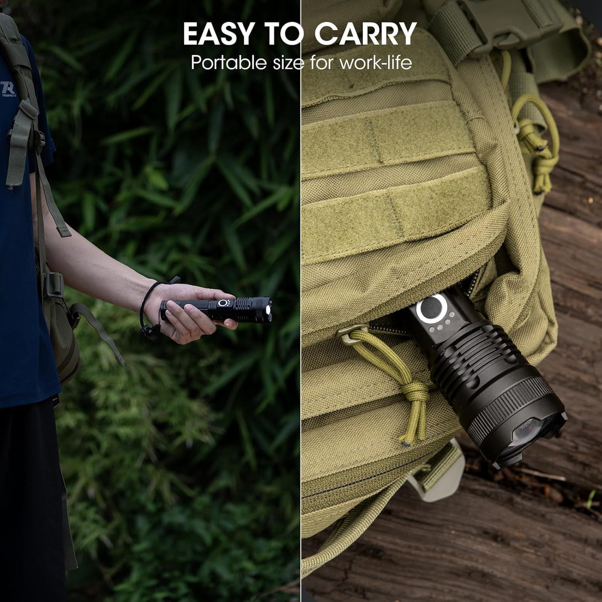 ALSTU flashlight user manual and setup included