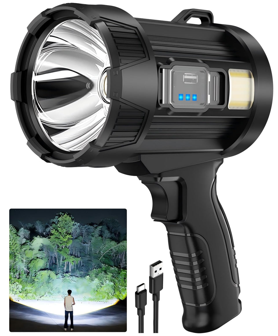 ALSTU W5113 spotlight front view for wide-area nighttime visibility