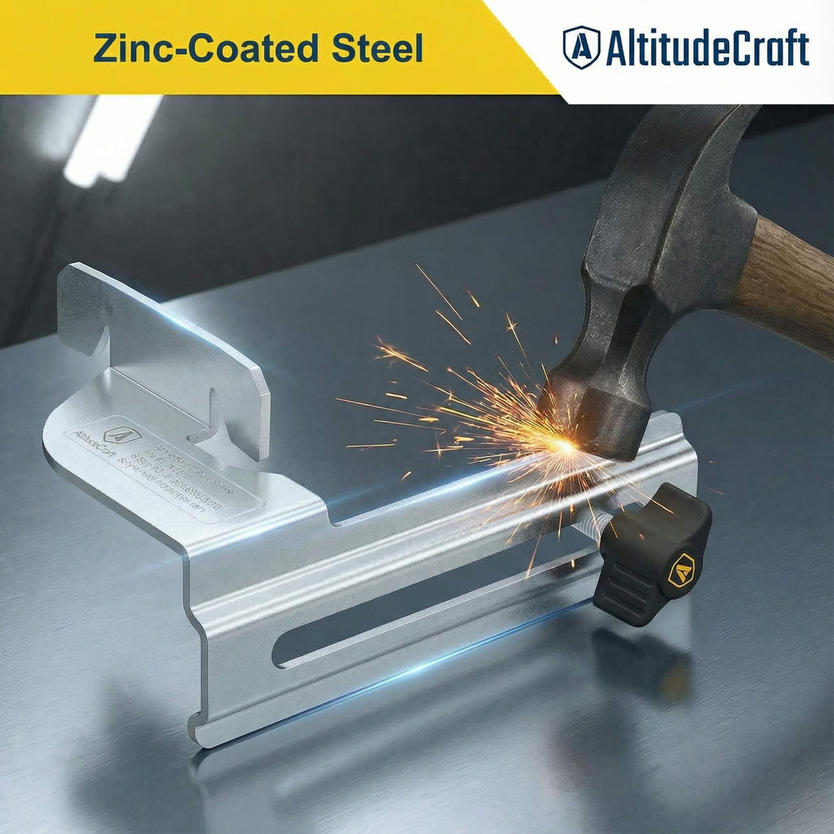 AltitudeCraft Crown Stops stop block system provides stable support for accurate joints.