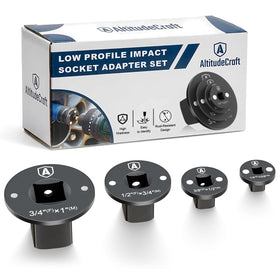AltitudeCraft low-profile adapter set for tight spaces with secure tool fit.