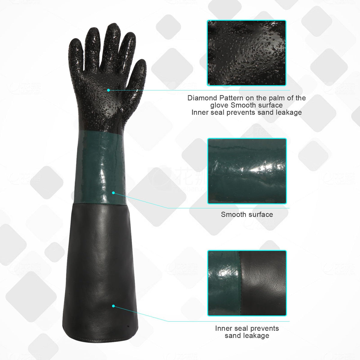 Altozor gloves interior cotton lining for comfort